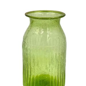 Vaas groen gerecycled glas